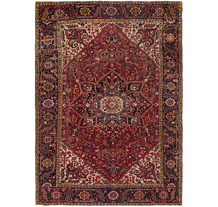 8' 6 x 12' Heriz Persian Rug