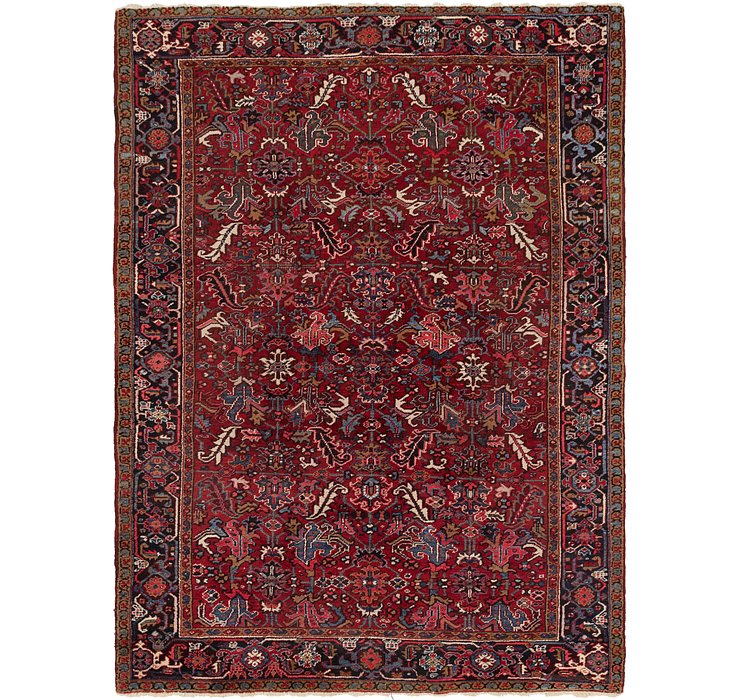 7' 9 x 10' 10 Heriz Persian Rug