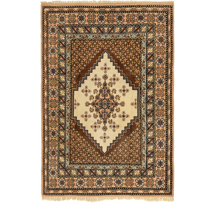 6' 7 x 9' 9 Moroccan Rug