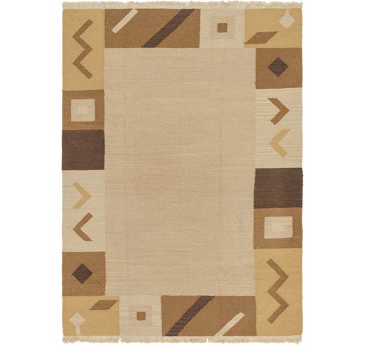 6' 5 x 9' 4 Kilim Dhurrie Rug