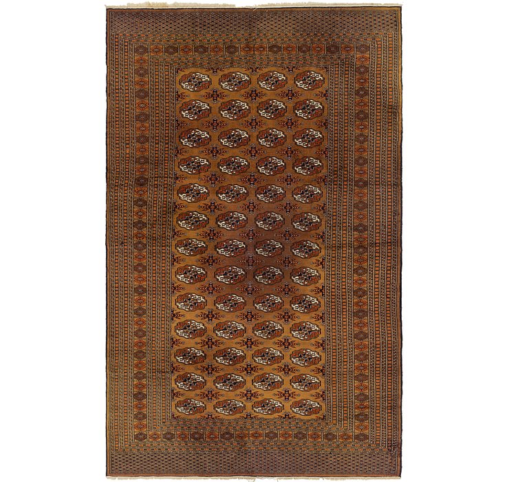 6' 2 x 10' Bokhara Oriental Rug