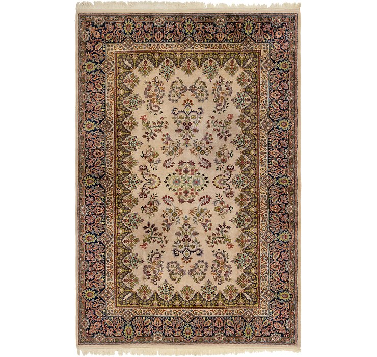 6' 6 x 10' Sarough Rug