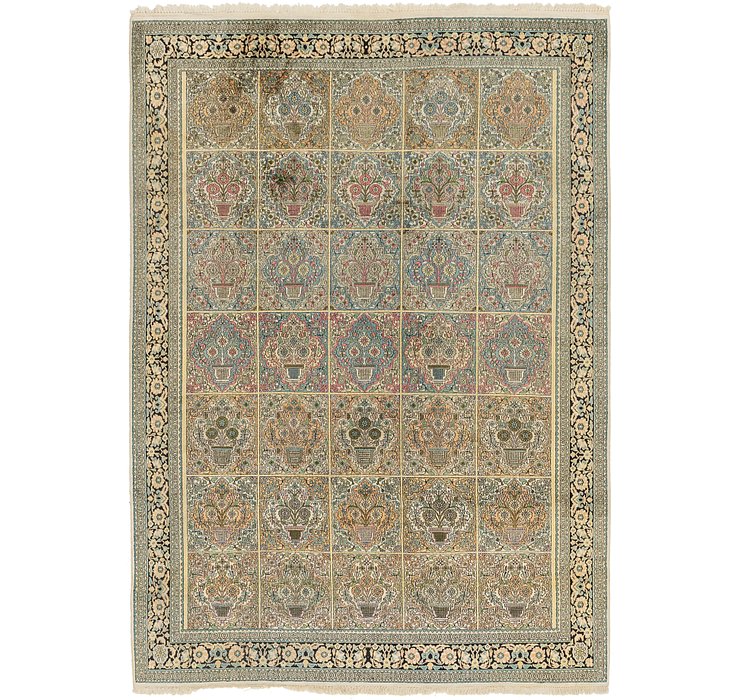 7' 2 x 10' 2 Kashmir Oriental Rug
