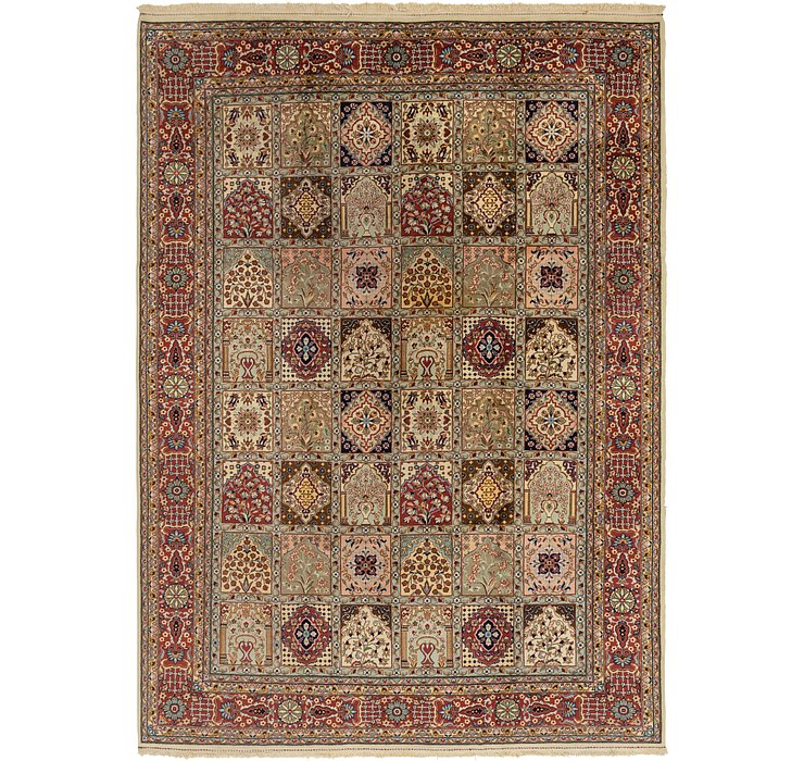 8' 3 x 11' 9 Sarough Oriental Rug