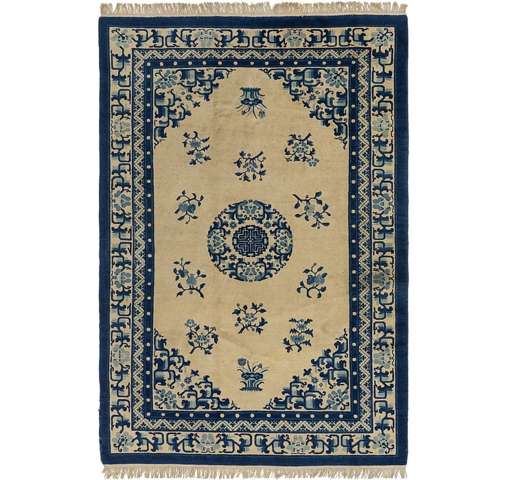 6' x 9' Antique Finish Rug
