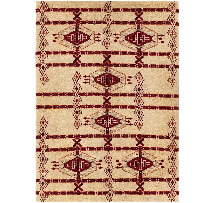 6' 5 x 9' Moroccan Rug