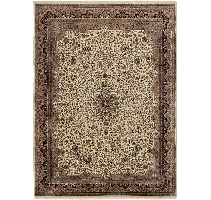 9' 6 x 13' 3 Tabriz Oriental Rug