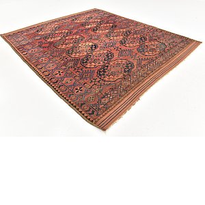 7' 5 x 8' 6 Afghan Akhche Oriental ...