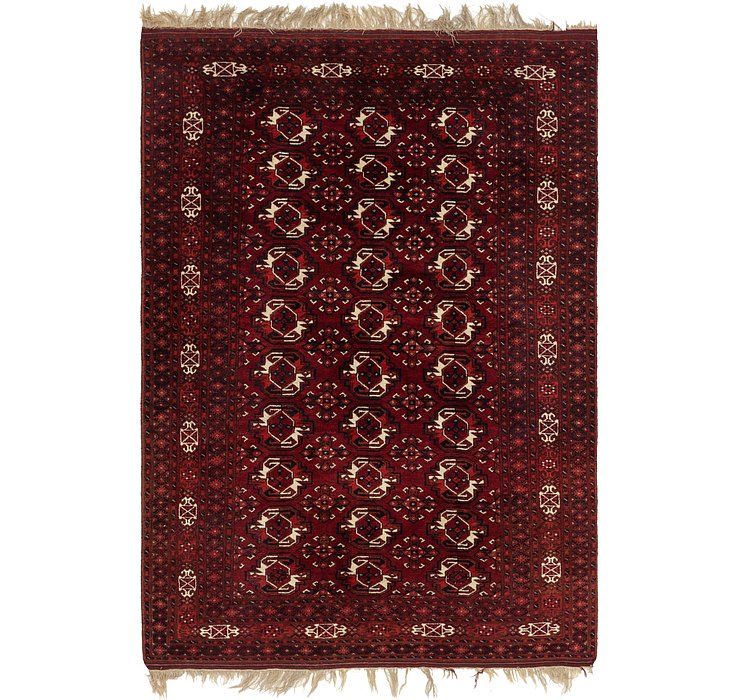 7' x 10' Afghan Akhche Oriental ...