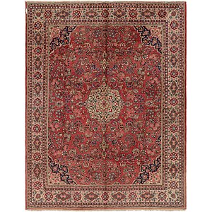 HandKnotted 10' 6 x 14' Sarough Persian Rug