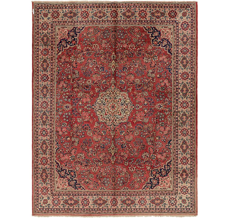 HandKnotted 10' 6 x 14' Sarough Persian Rug