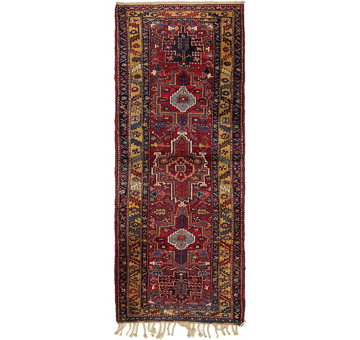 3' 8 x 10' Gharajeh Persian Runner...