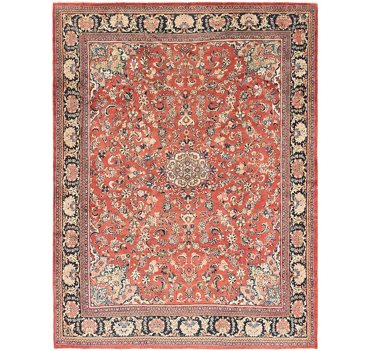 10' 9 x 14' Meshkabad Persian Rug