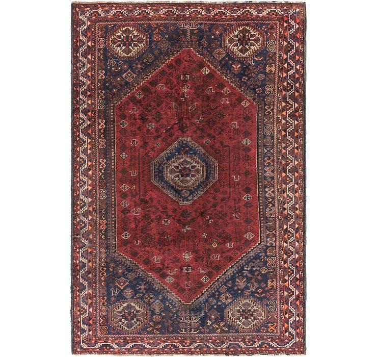7' x 10' 7 Shiraz Persian Rug