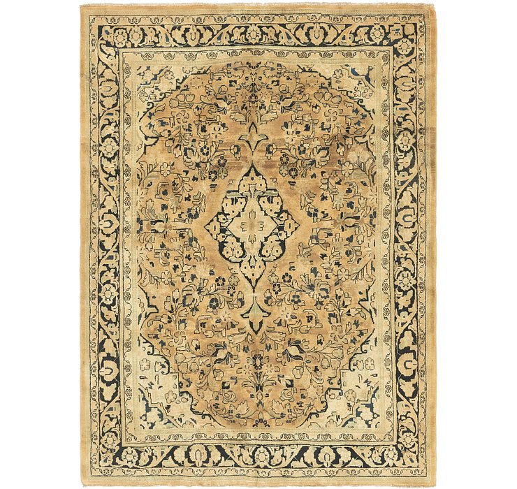 7' 4 x 10' 5 Meshkabad Persian Rug