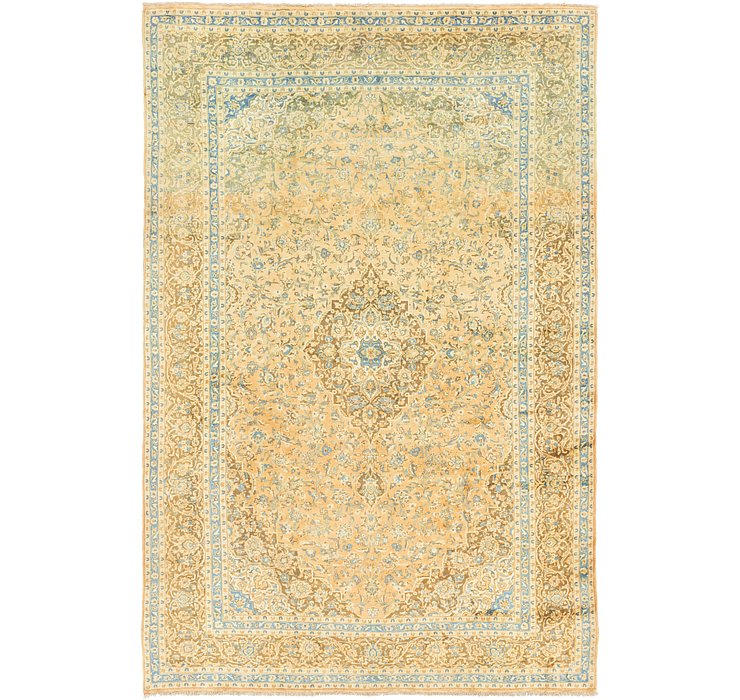 9' 9 x 14' 8 Kashan Persian Rug