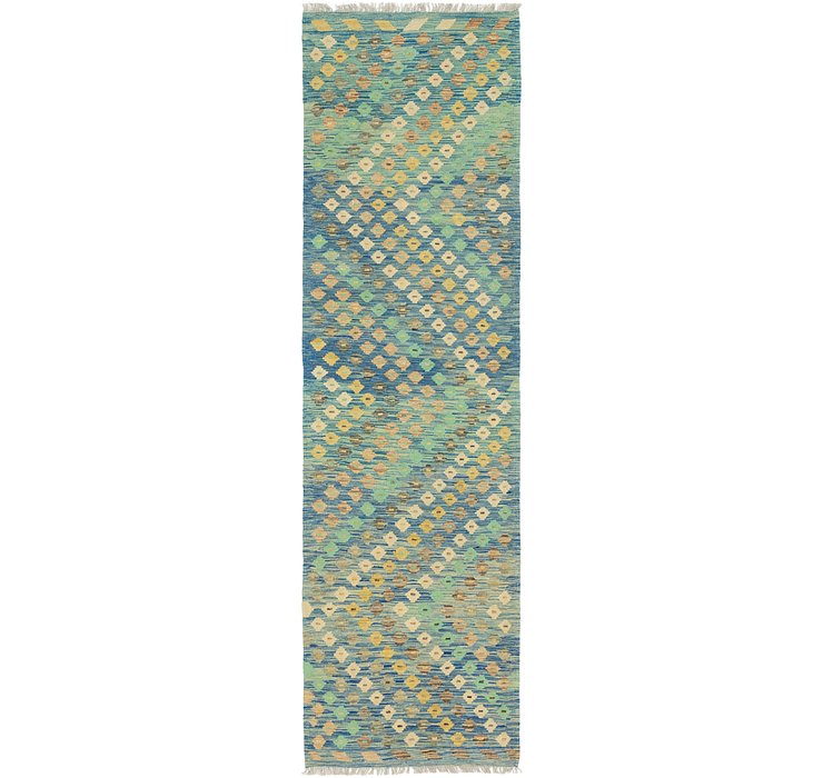 2' 8 x 9' 10 Kilim Modern Runner Rug