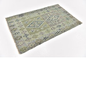3' 4 x 5' 2 Kilim Maymana Rug