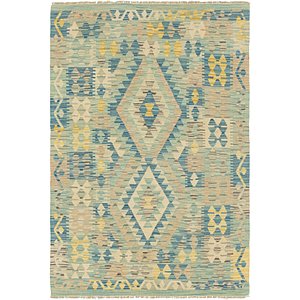 3' 3 x 4' 9 Kilim Maymana Rug