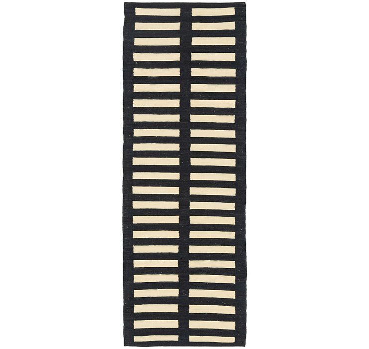 2' 7 x 7' 6 Kilim Modern Runner Rug