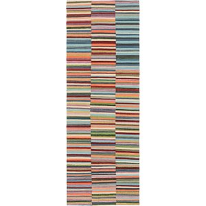 Unique Loom 2' 9 x 8' Kilim Modern Runner Rug