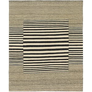 Unique Loom 5' 10 x 7' 6 Kilim Modern Rug