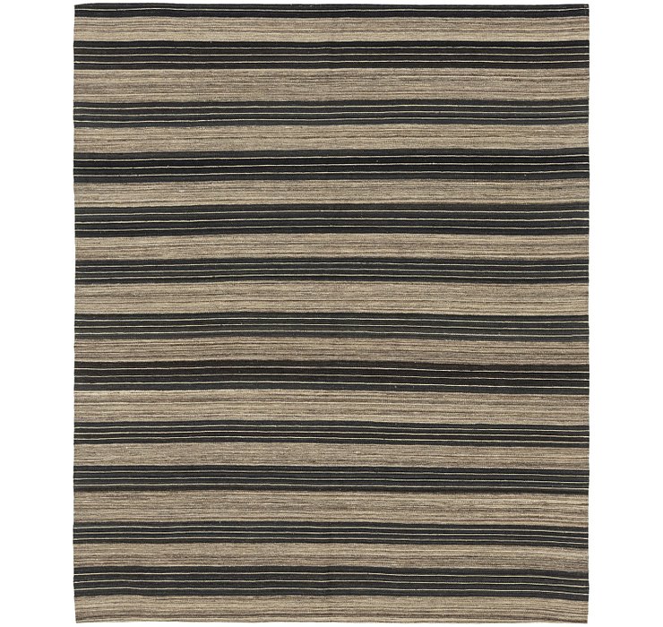 6' 2 x 7' 4 Kilim Modern Square Rug
