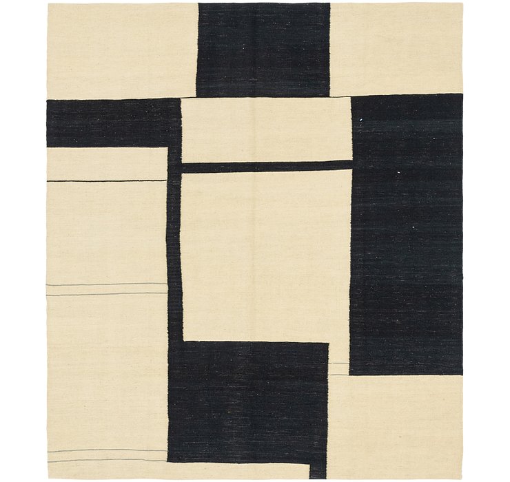 183cm x 213cm Kilim Modern Square Rug