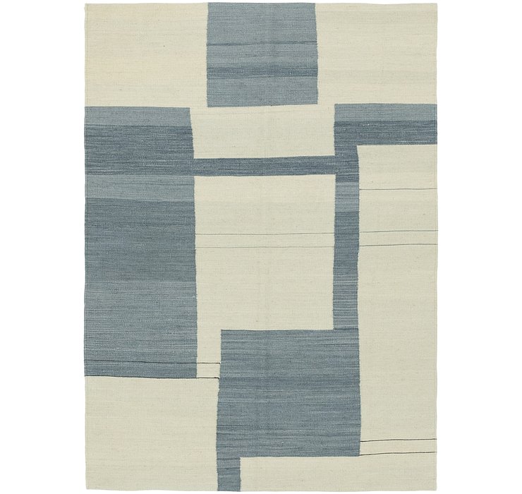 4' 2 x 5' 10 Kilim Modern Rug