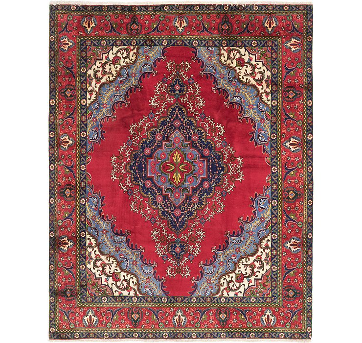 9' 8 x 12' 6 Tabriz Persian Rug