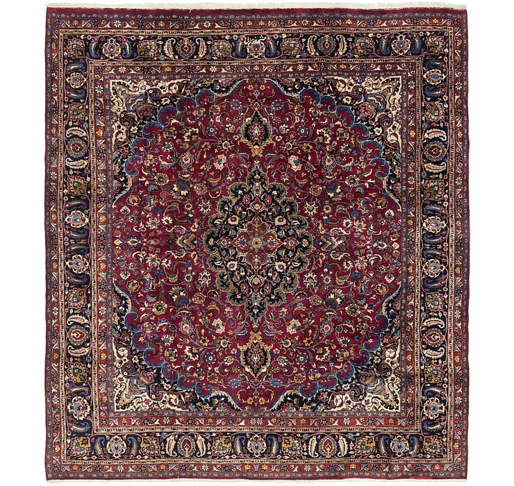 11' 2 x 12' 8 Mashad Persian Rug