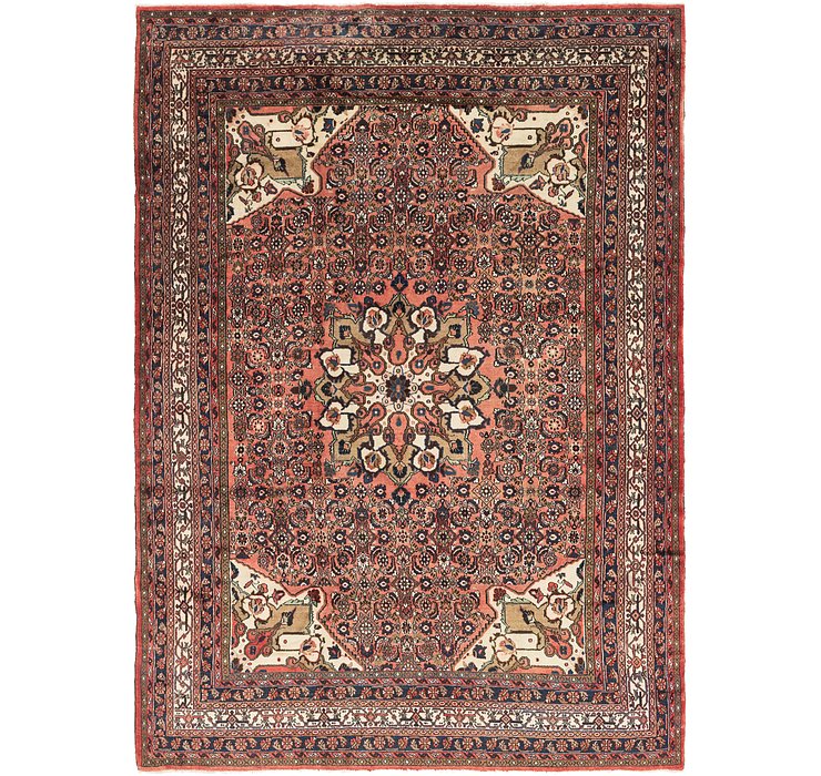 10' 4 x 14' 8 Hossainabad Persian Rug