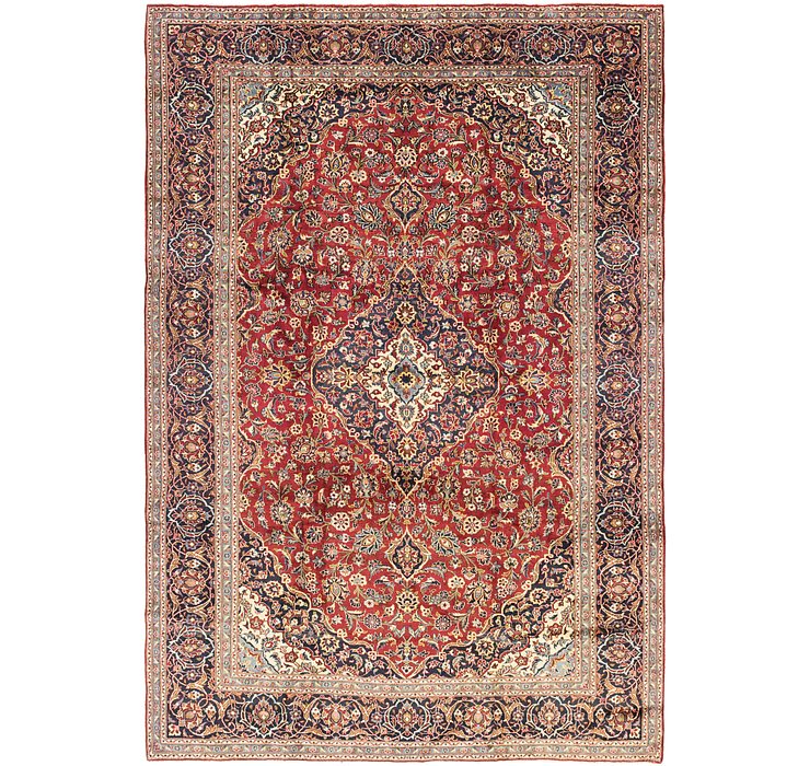 9' 7 x 13' 10 Kashan Persian Rug