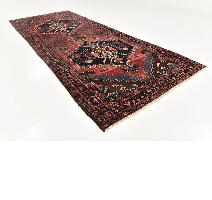 5' x 12' 3 Hamedan Persian Runner ...