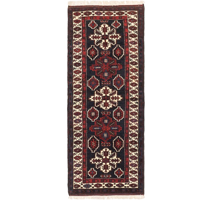 3' 7 x 10' Shahsavand Persian Runn...