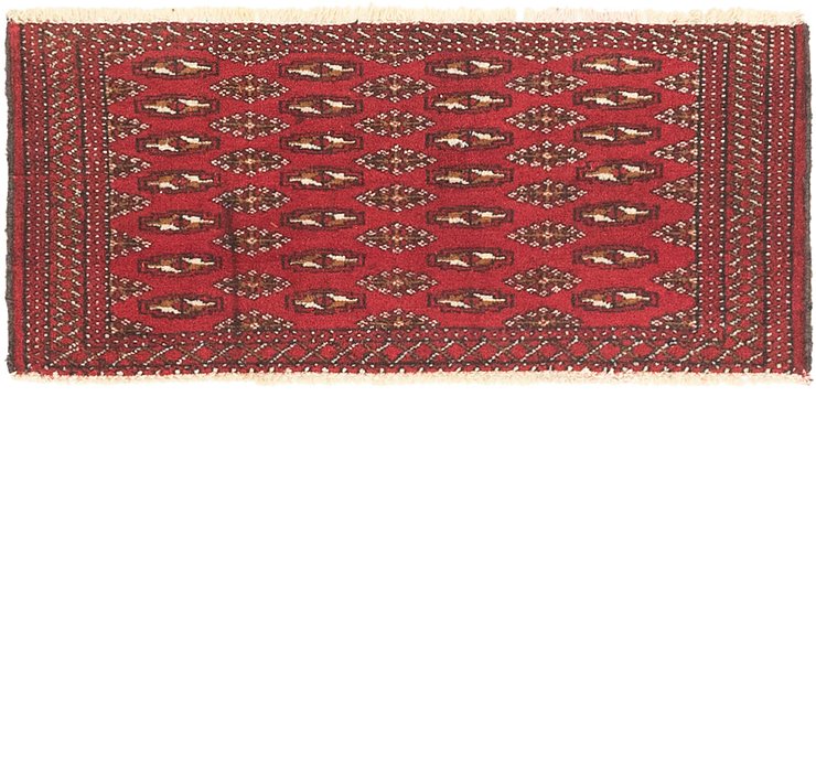 1' 6 x 3' 6 Torkaman Persian Rug