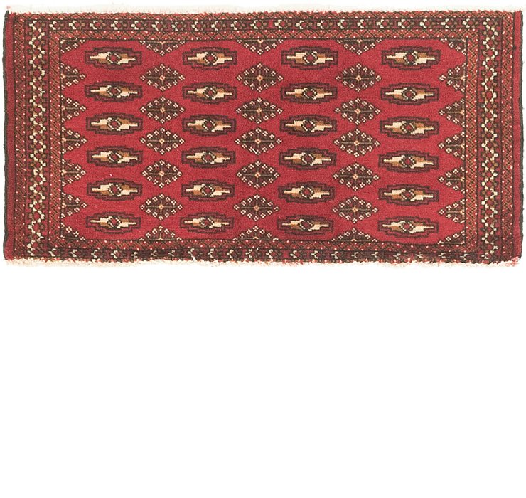HandKnotted 1' 8 x 3' 4 Torkaman Persian Rug