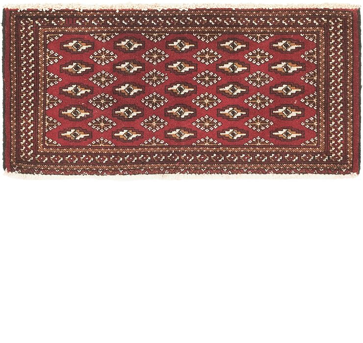 1' 8 x 3' 7 Torkaman Persian Rug