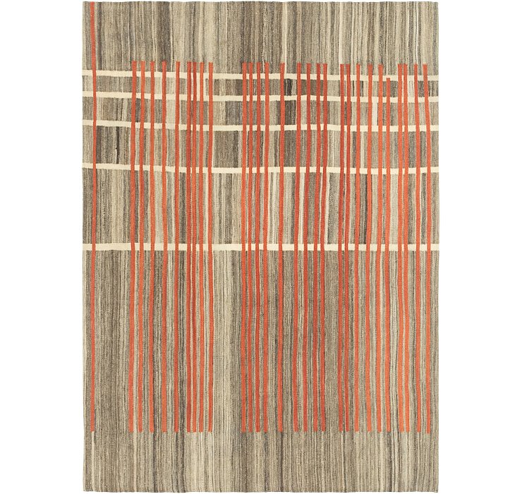 5' 9 x 8' Kilim Modern Rug