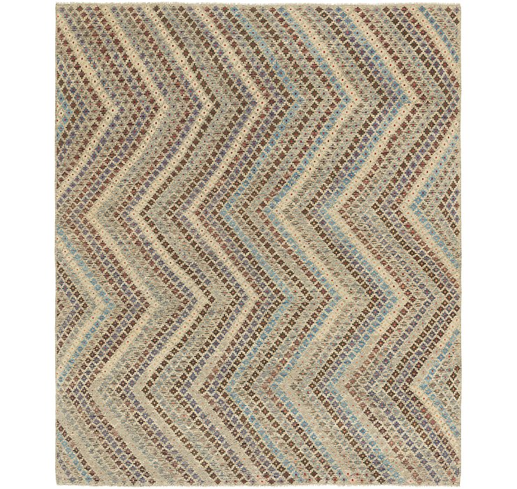 10' 6 x 12' 7 Kilim Modern Rug