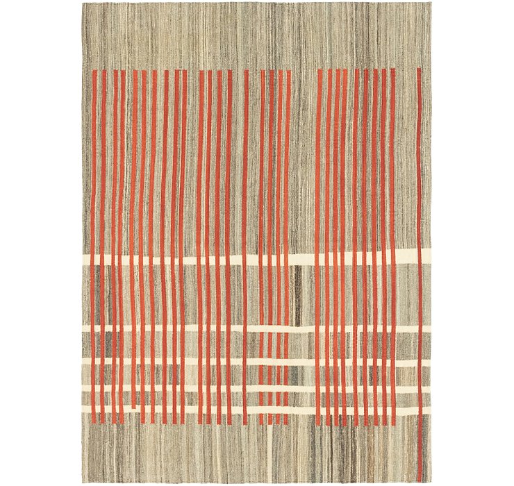 5' 9 x 8' 2 Kilim Modern Rug