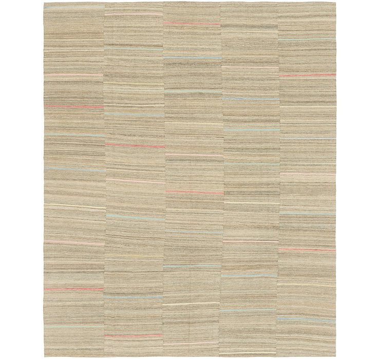 9' x 11' 5 Kilim Modern Rug