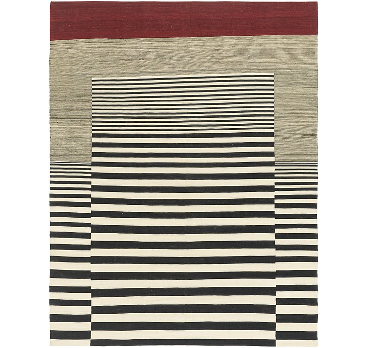 9' 10 x 12' 10 Kilim Modern Rug