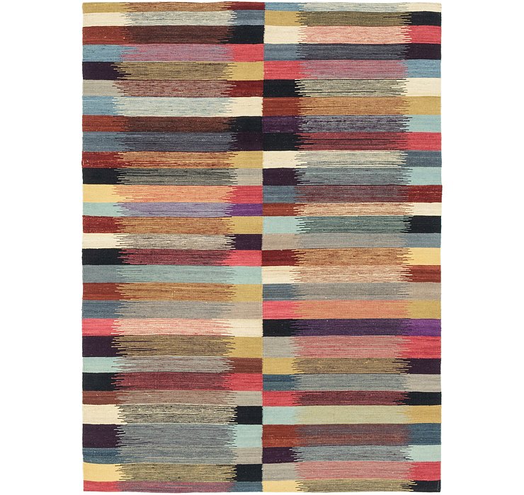 4' 3 x 5' 10 Kilim Modern Rug