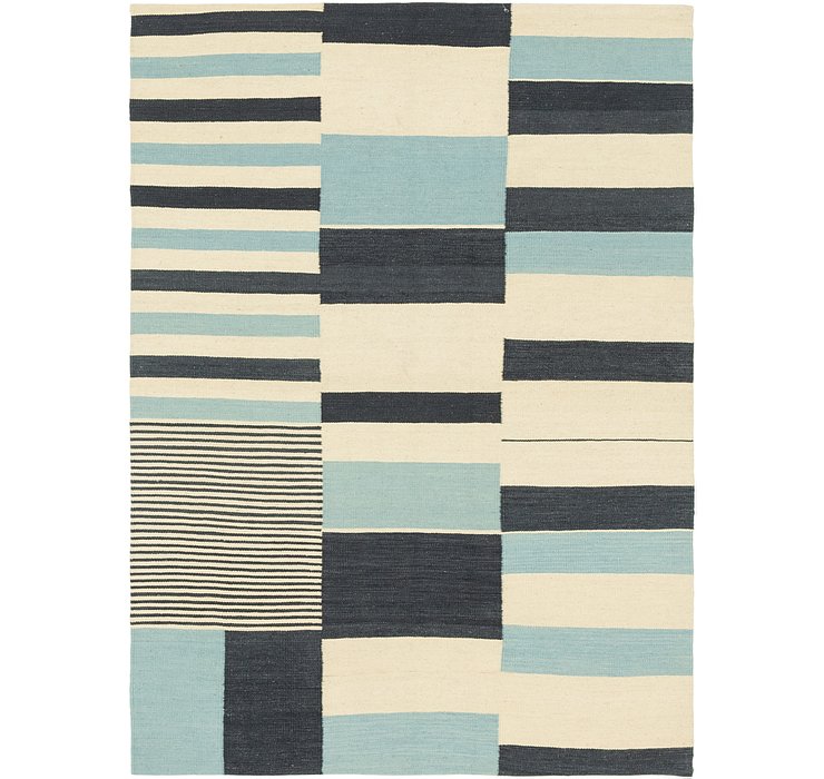 4' 3 x 5' 9 Kilim Modern Rug