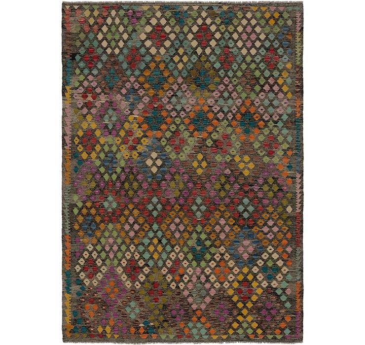 7' x 9' 9 Kilim Modern Rug