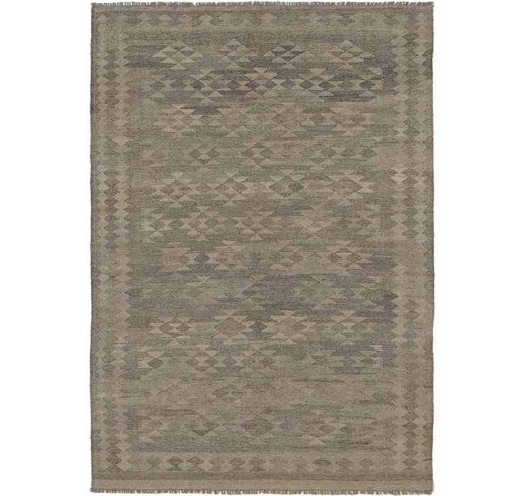5' 9 x 8' 4 Kilim Maymana Rug