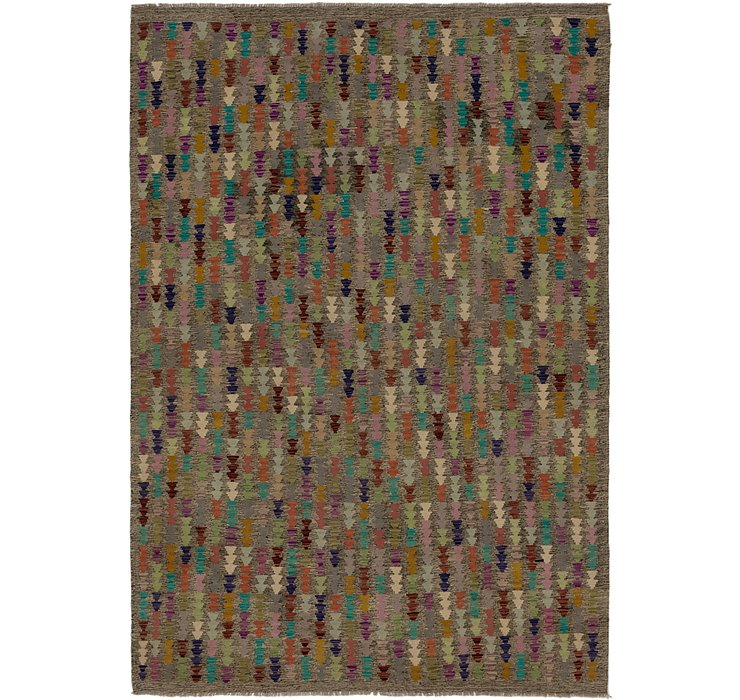6' 10 x 9' 6 Kilim Modern Rug