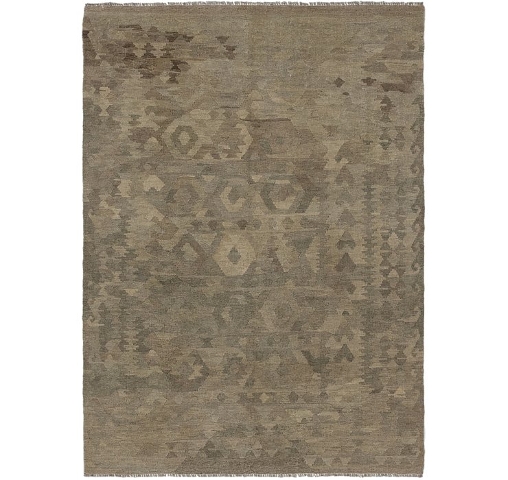 5' 7 x 7' 10 Kilim Maymana Rug