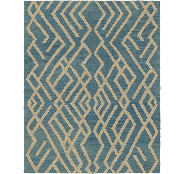 5' 3 x 6' 5 Kilim Modern Square Rug